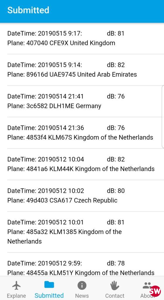 Explane registrations